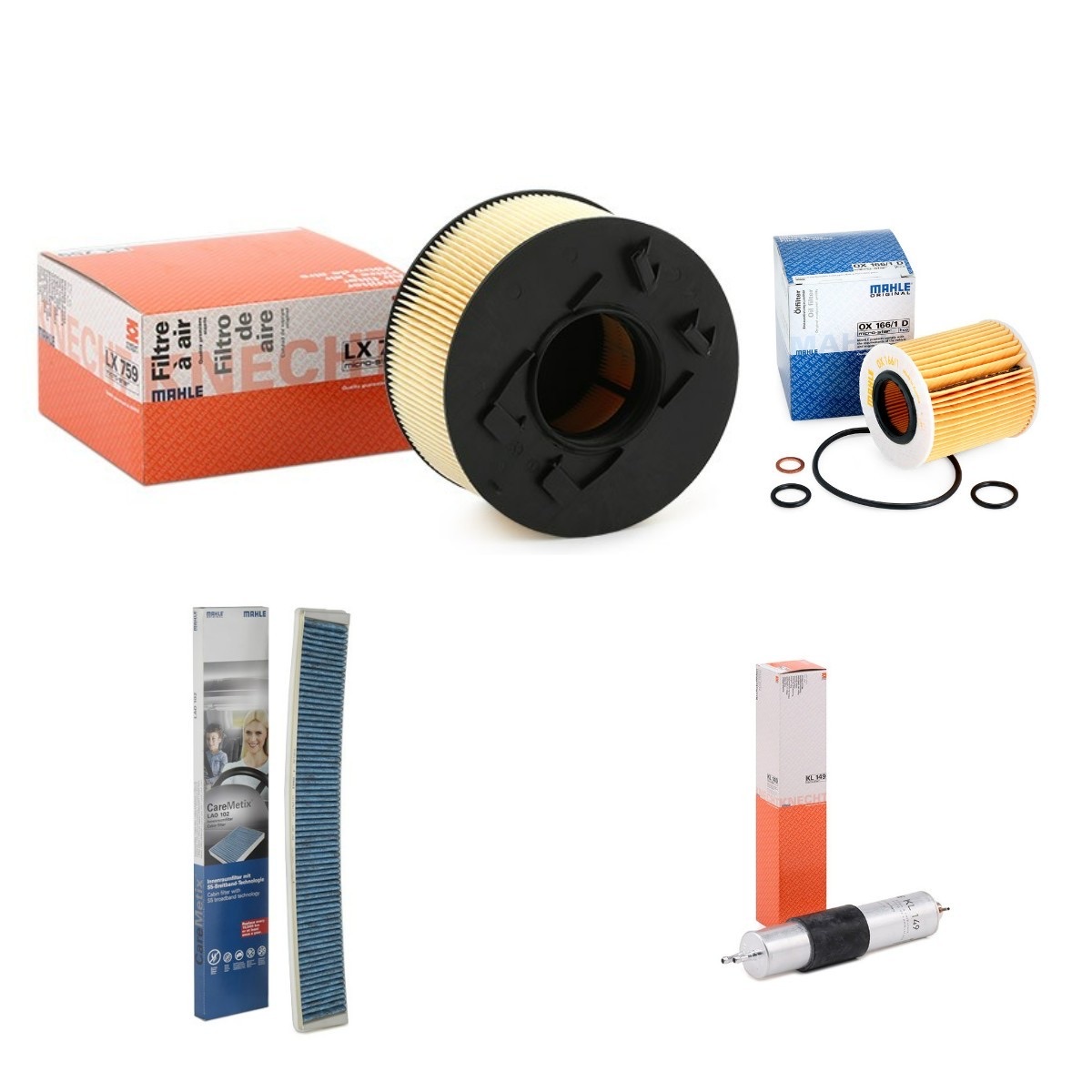 Mahle MHL4055N0096 Filter Kit