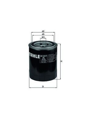 Mahle OC 331/1 Oil Filter