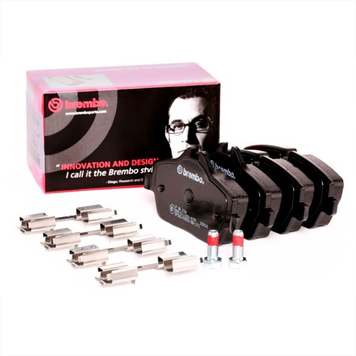 Brembo Prime P 06 034 Brake Pad Set — Front 132mm