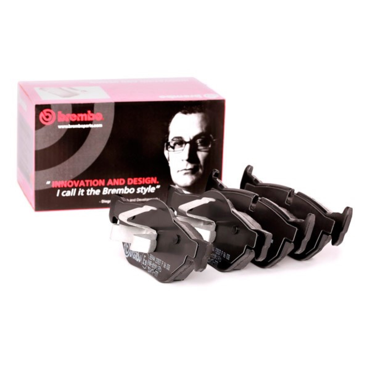 Brembo Prime P 06 038 Brake Pad Set — Rear 123mm