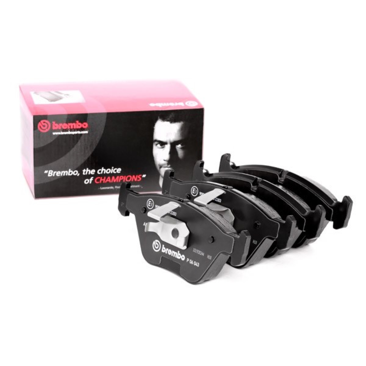 Brembo Prime P 06 043 Brake Pad Set — Front