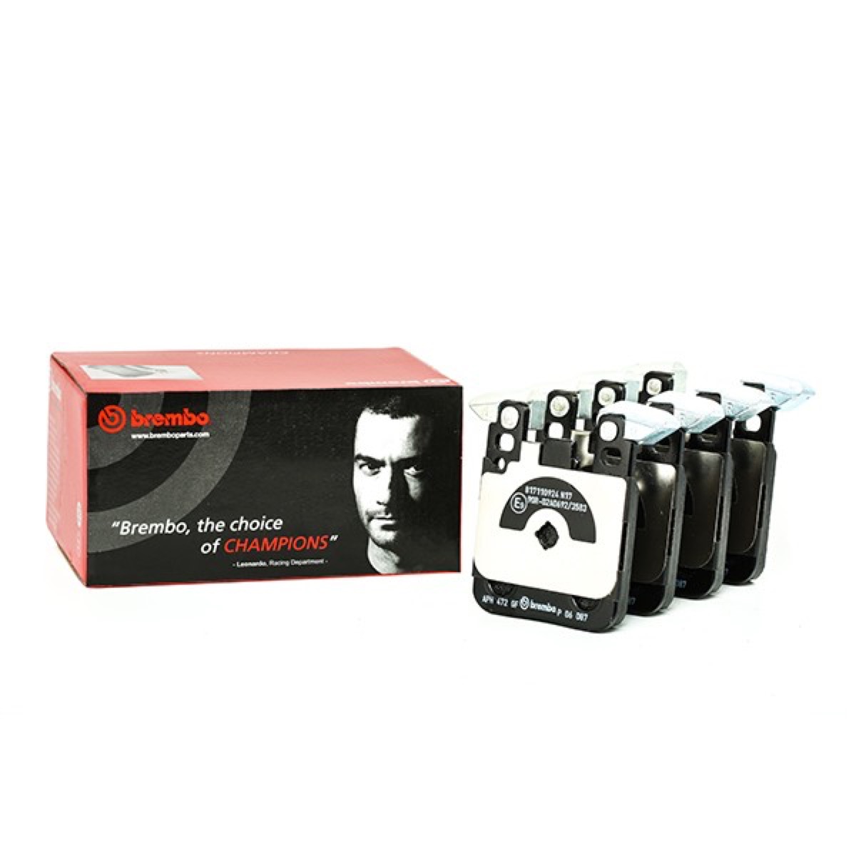 Brembo Prime P 06 087 Brake Pad Set — Rear 72mm