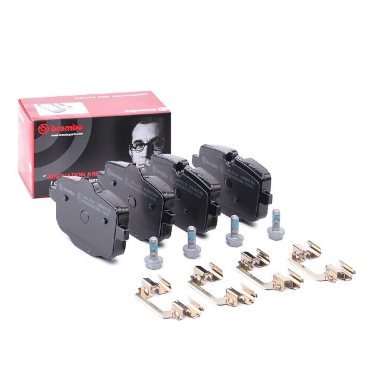 Brembo Prime P 06 101 Brake Pad Set — Rear 116mm