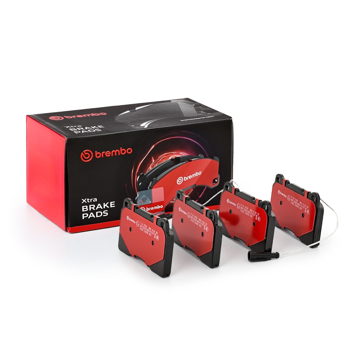 Brembo Xtra P 23 078X Brake Pad Set — 132mm