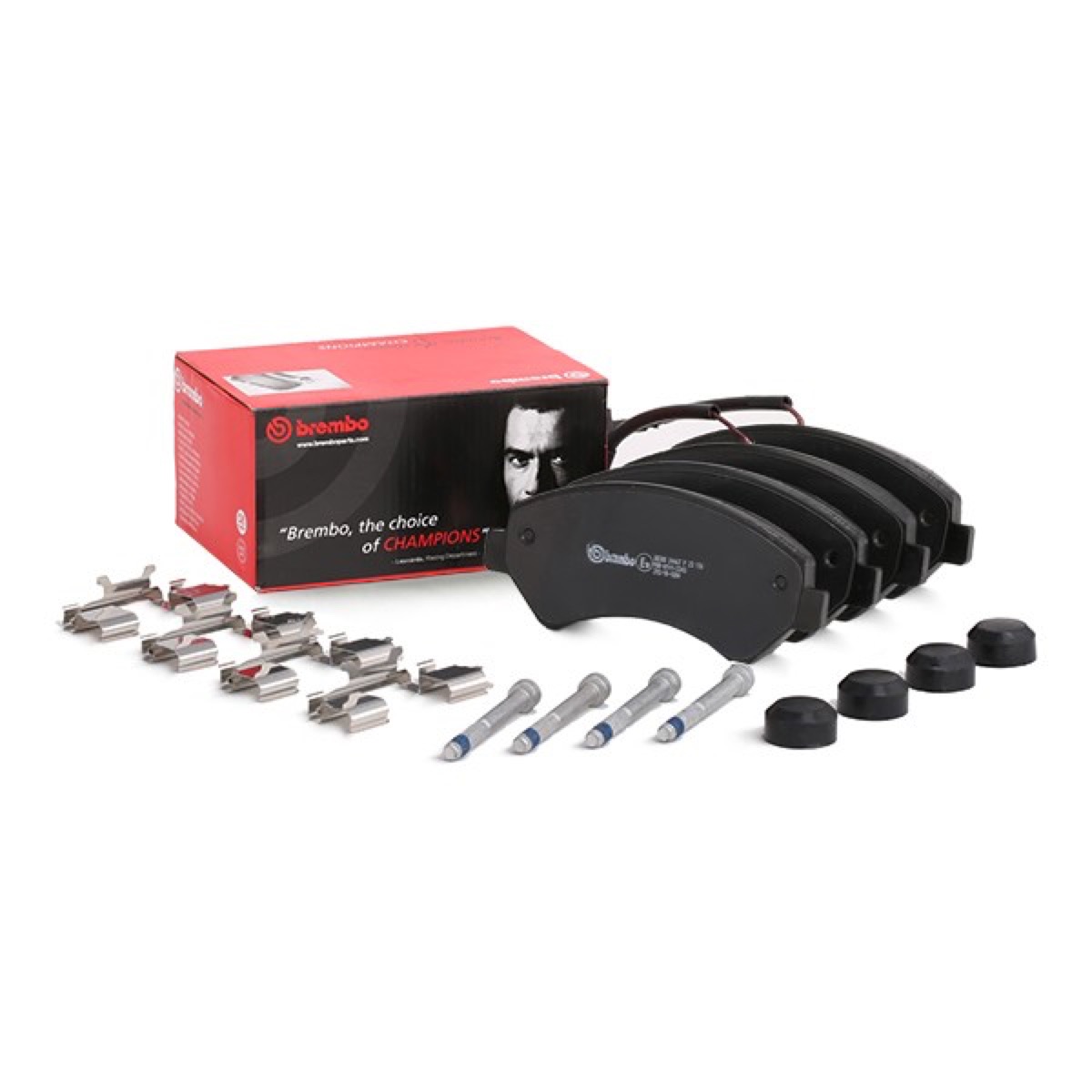 Brembo Prime P 23 136 Brake Pad Set — Front 169mm