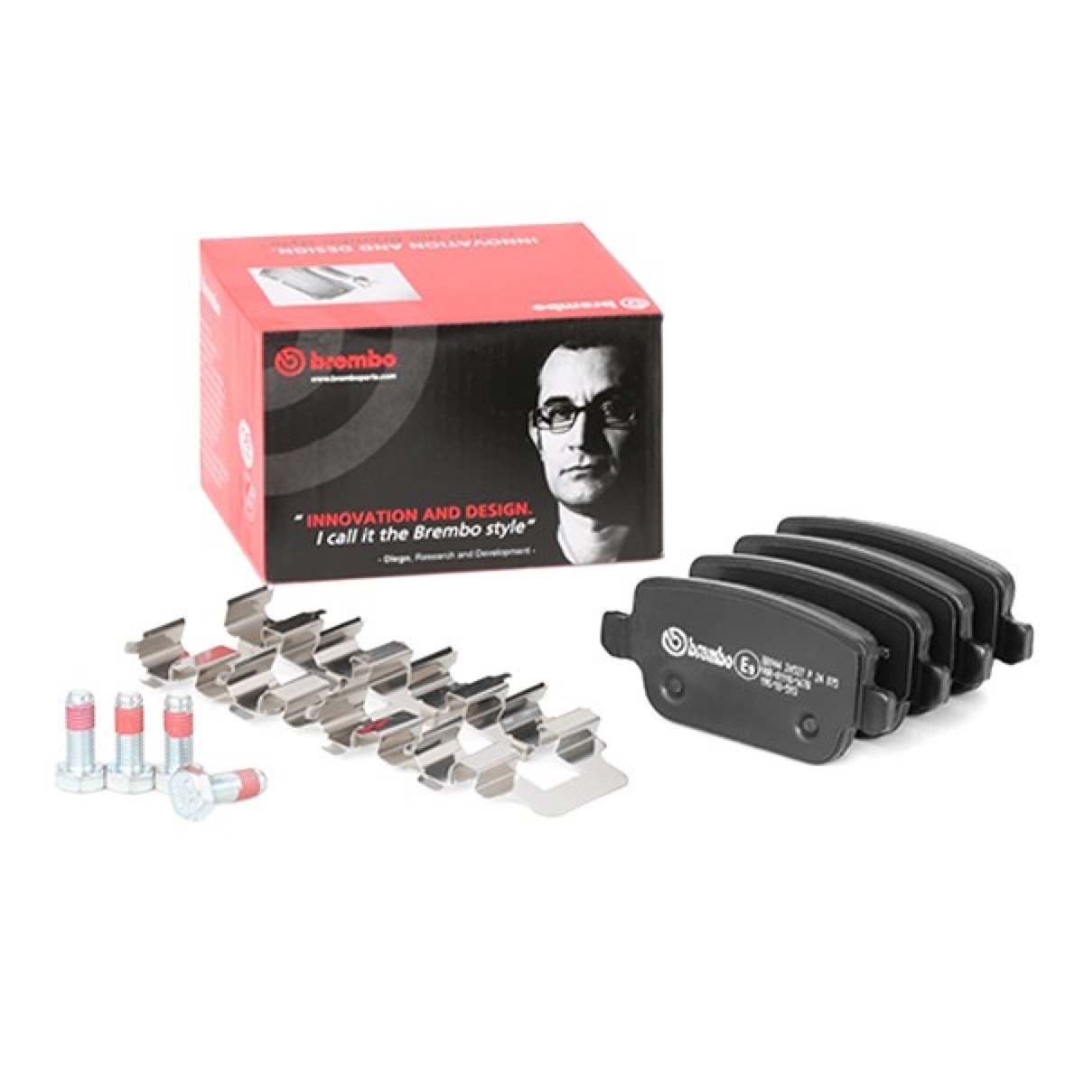 Brembo Prime P 24 075 Brake Pad Set — Rear 95mm