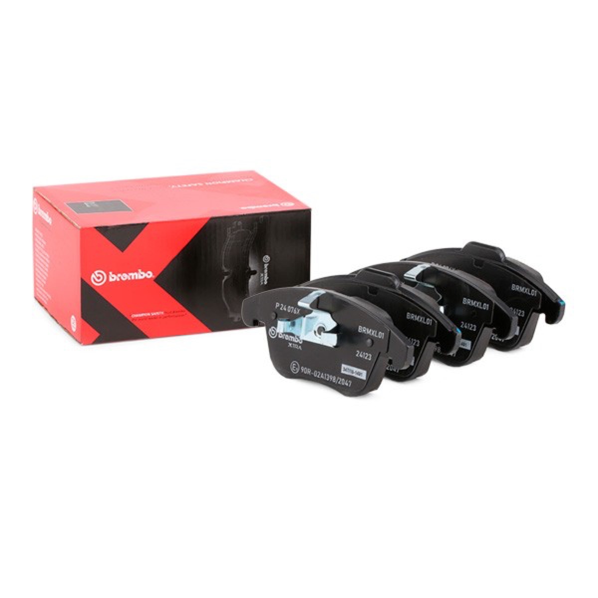 Brembo Xtra P 24 076X Brake Pad Set — Front