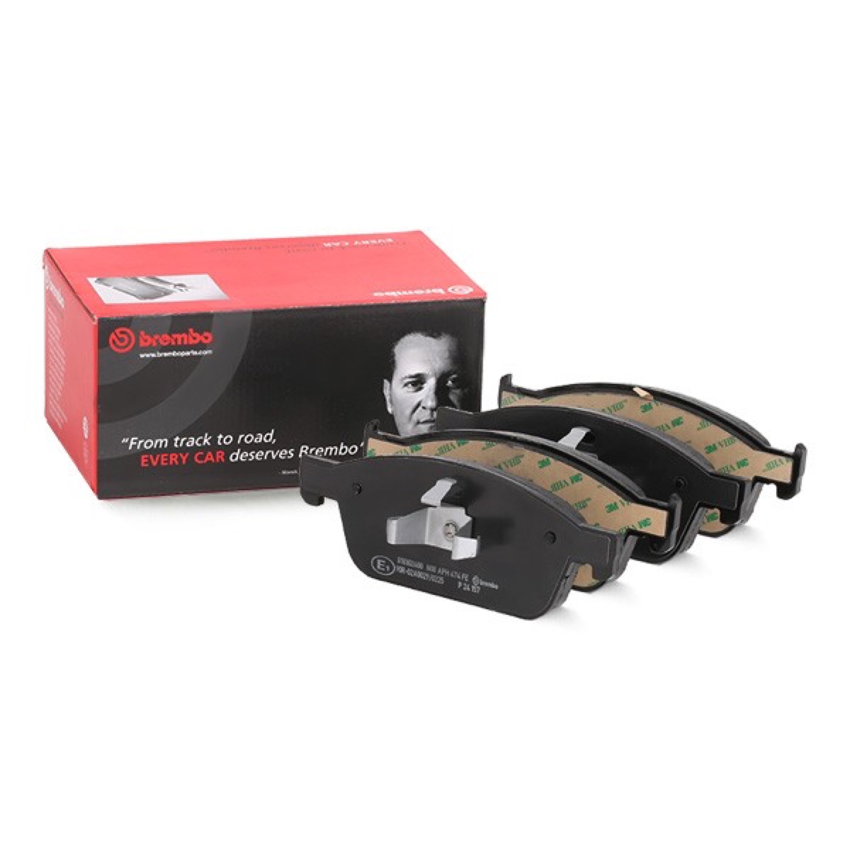 Brembo Prime P 24 157 Brake Pad Set — Front 180mm