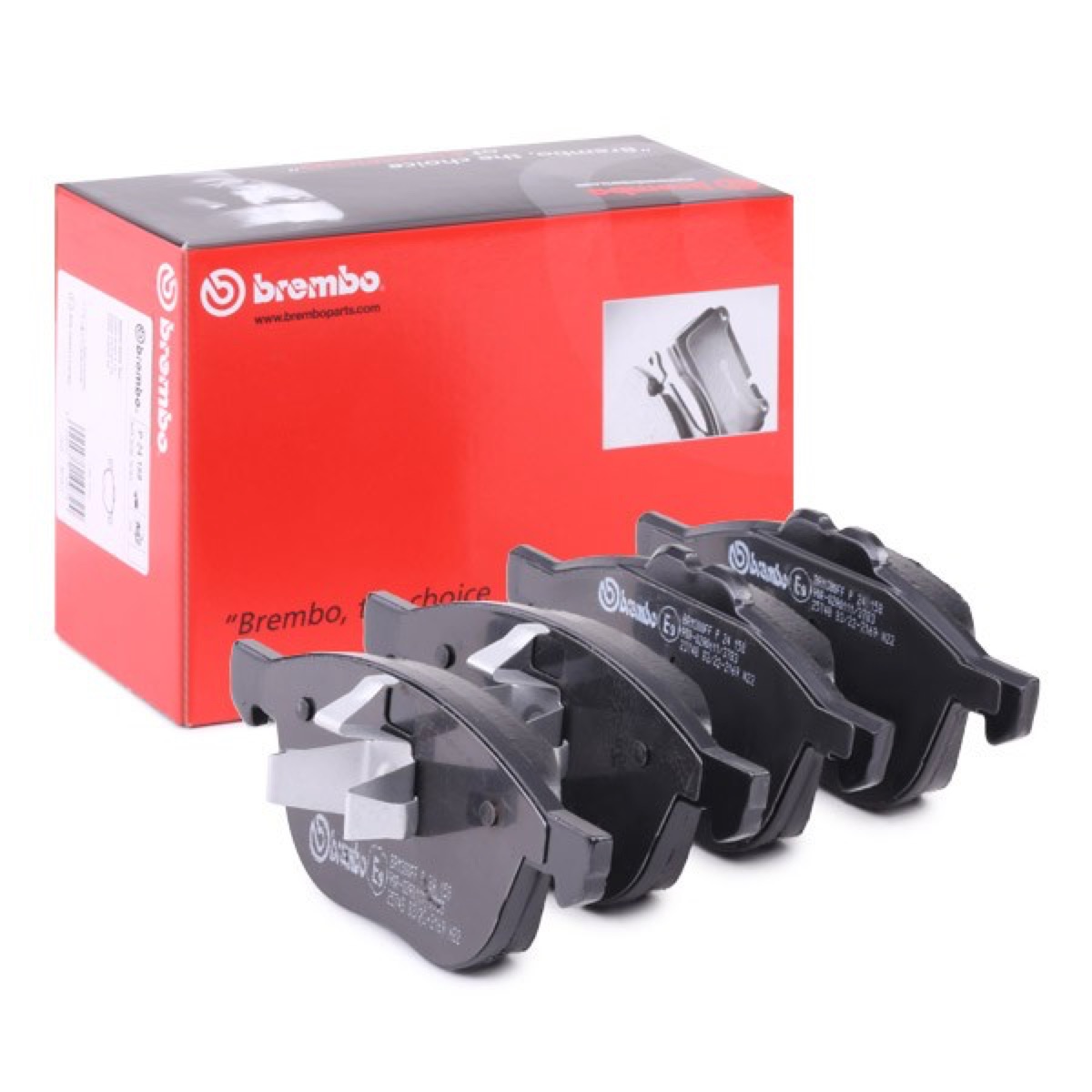Brembo Prime P 24 158 Brake Pad Set — Front 155mm