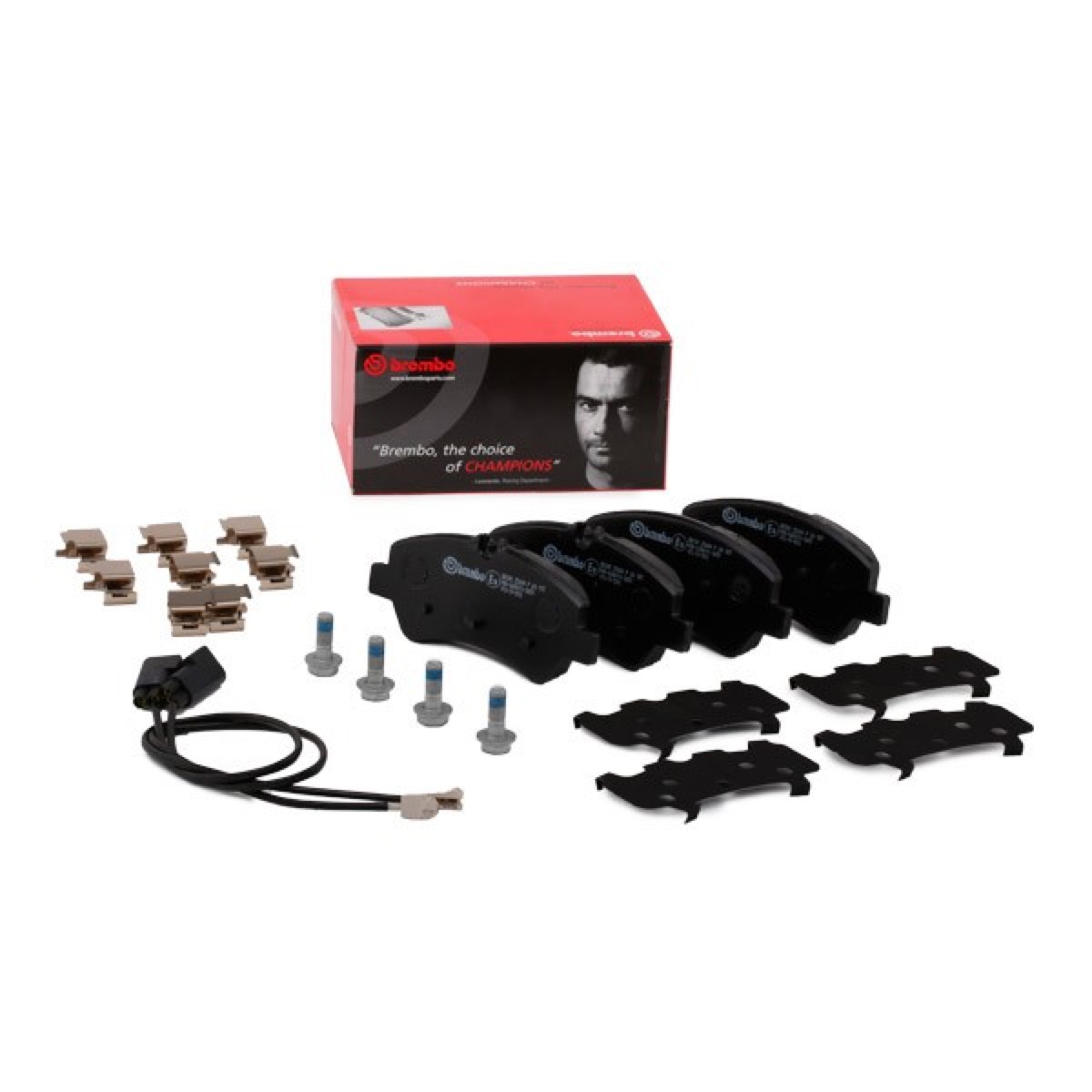 Brembo Prime P 24 187 Brake Pad Set — Rear 137mm