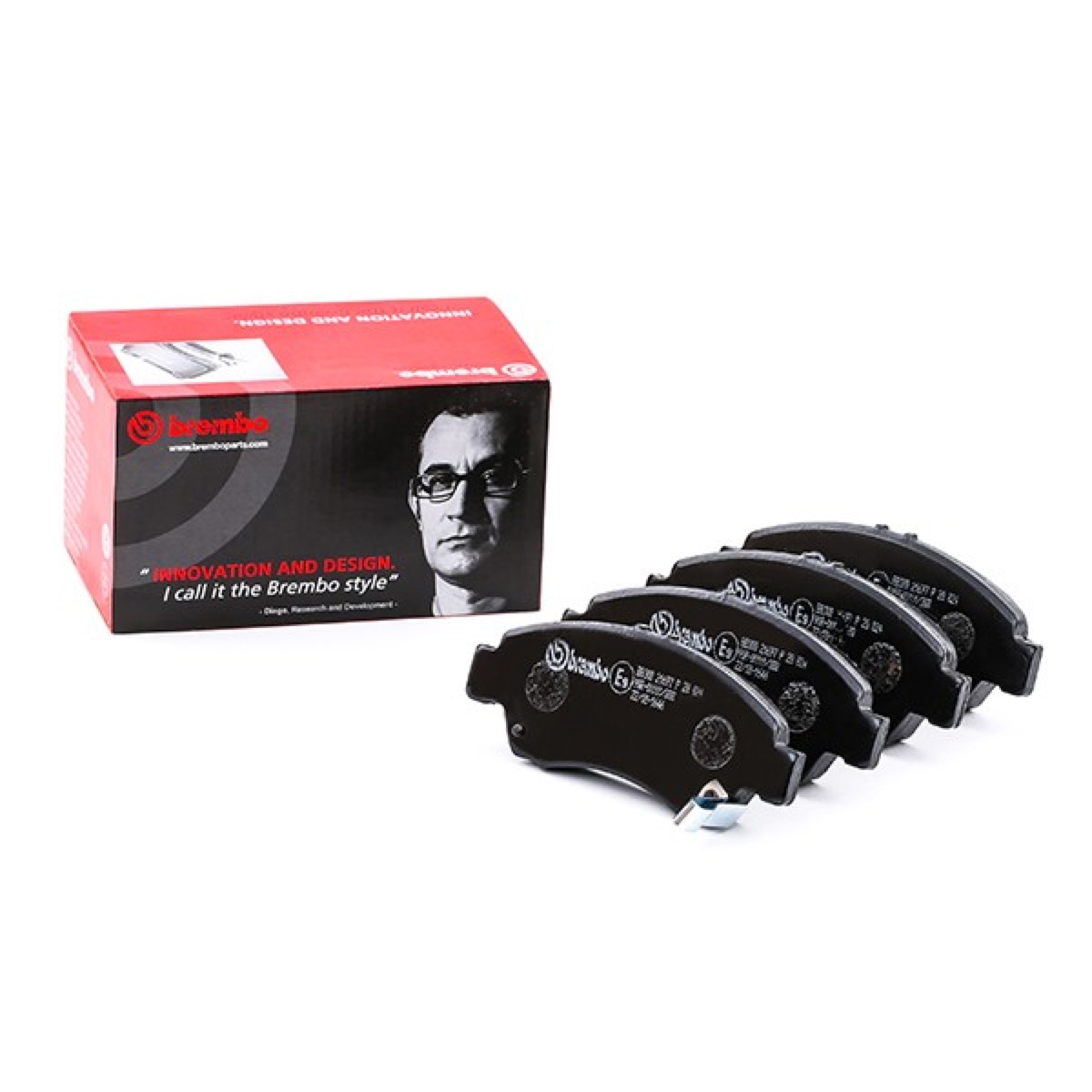 Brembo Prime P 28 024 Brake Pad Set — Front 131mm