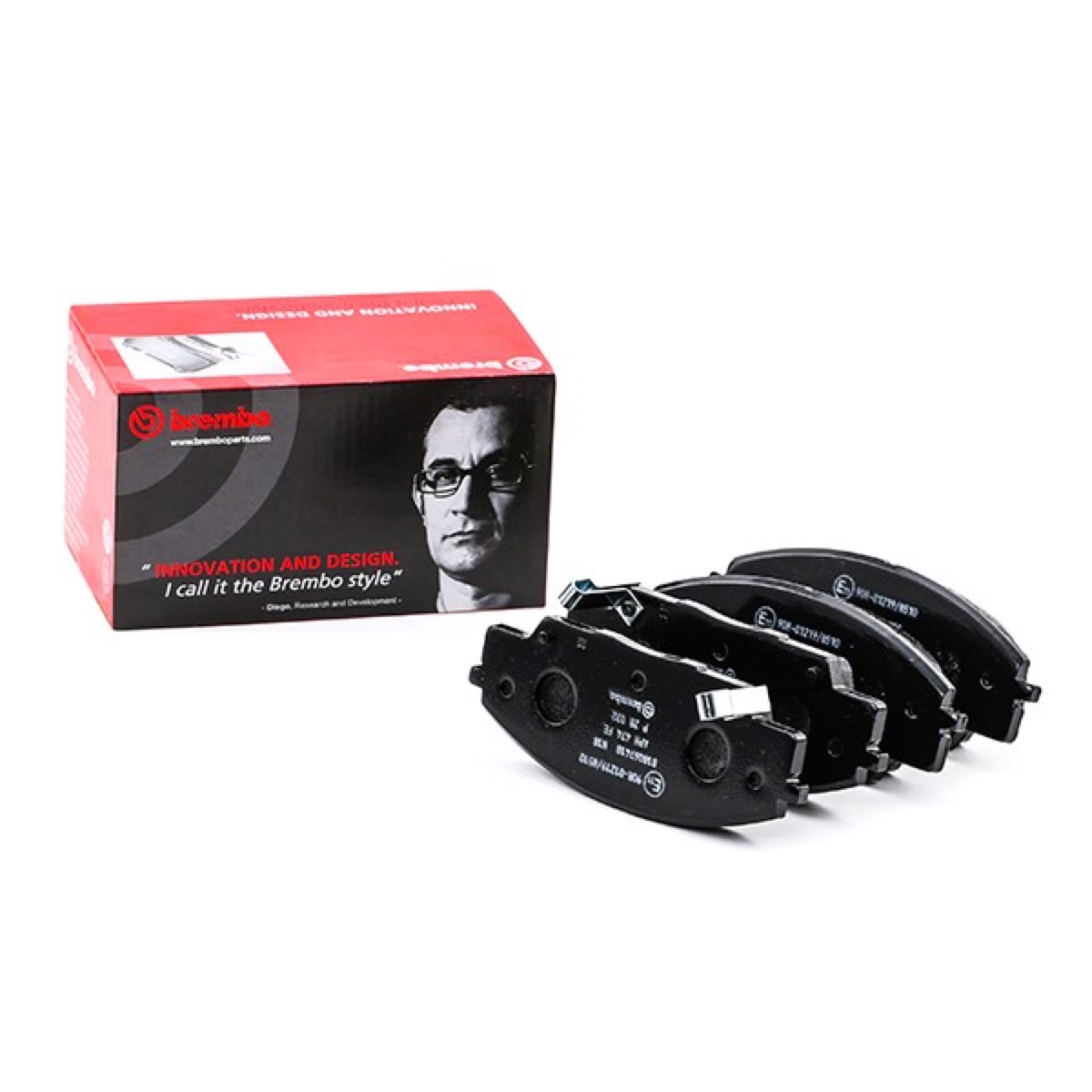 Brembo Prime P 28 032 Brake Pad Set — 136mm