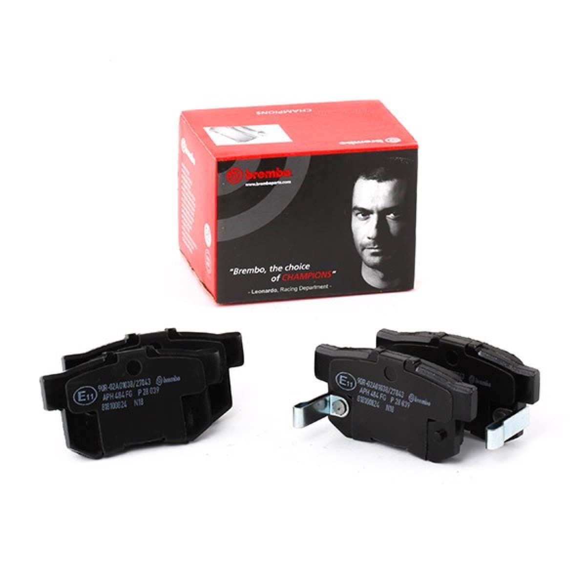 Brembo Prime P 28 039 Brake Pad Set — 89mm