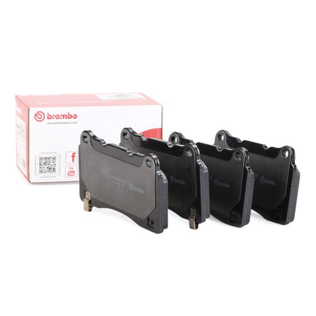Brembo Prime P 28 099 Brake Pad Set — Front 132mm