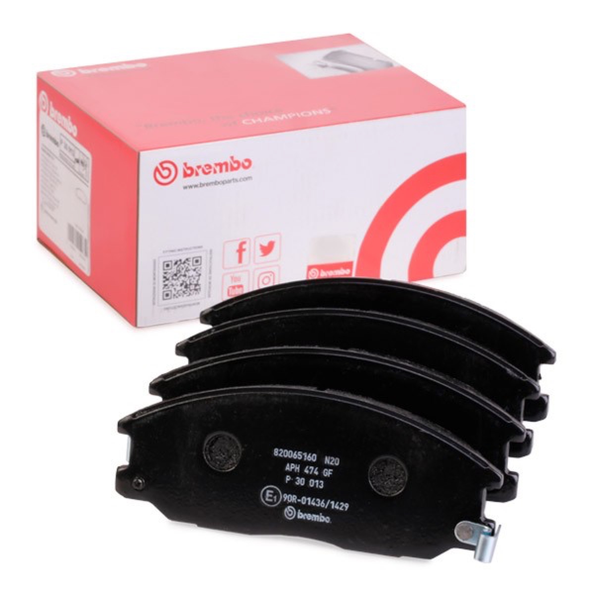 Brembo Prime P 30 013 Brake Pad Set — 149mm