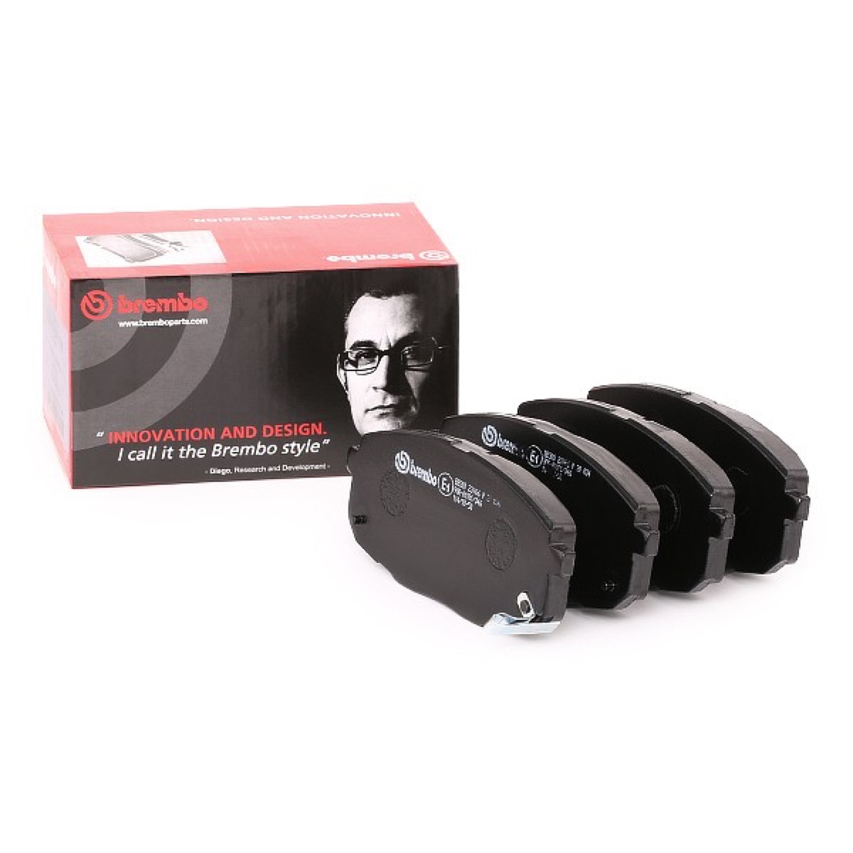 Brembo Prime P 30 034 Brake Pad Set — Front 130mm
