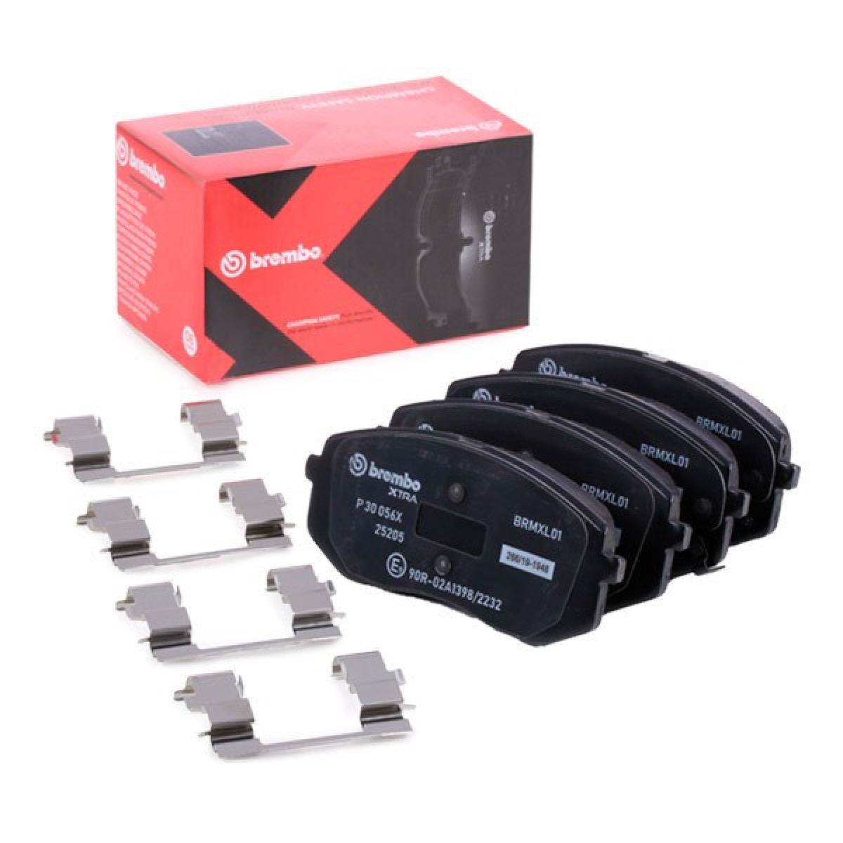 Brembo Xtra P 30 056X Brake Pad Set — Front 138mm