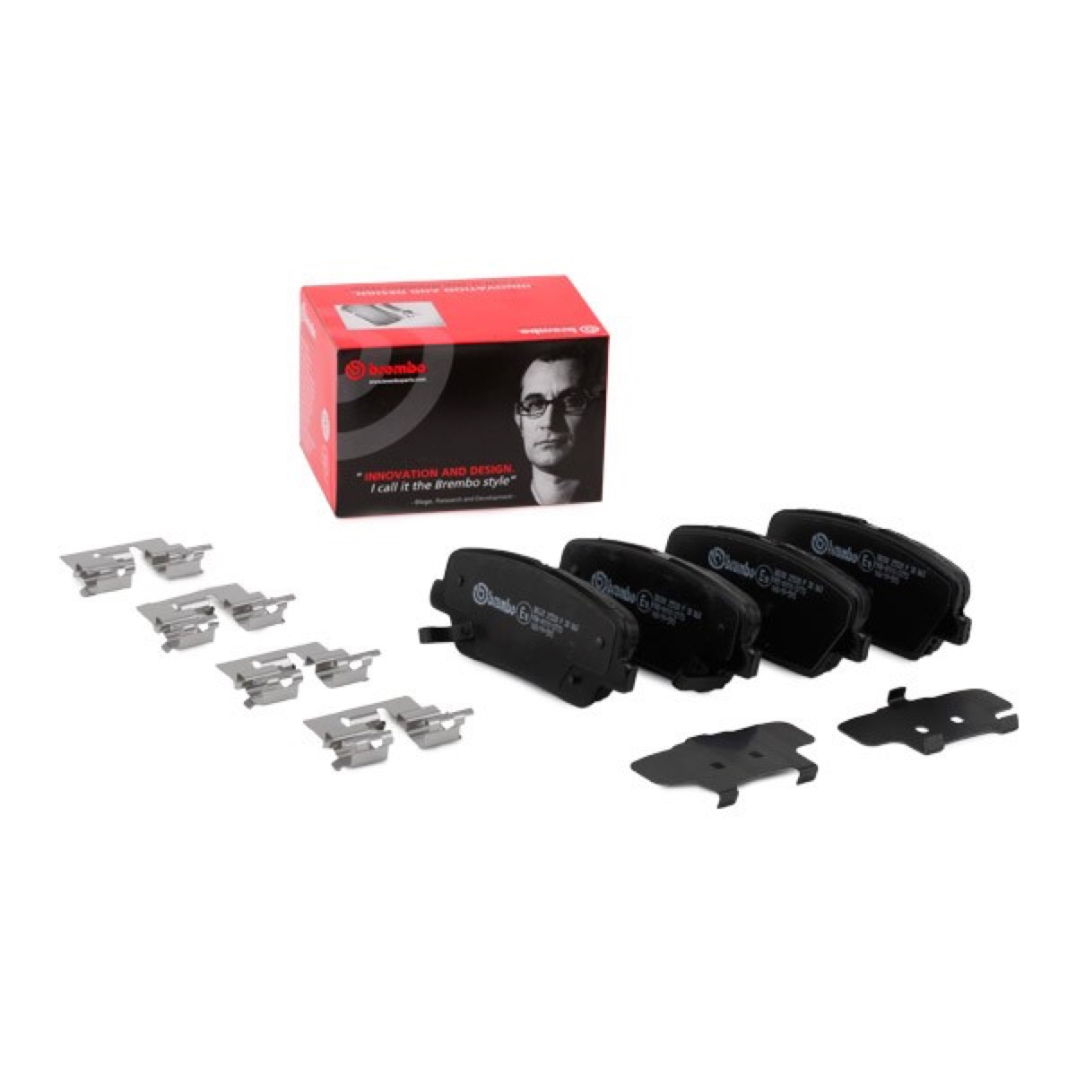 Brembo Prime P 30 063 Brake Pad Set — Rear 117mm
