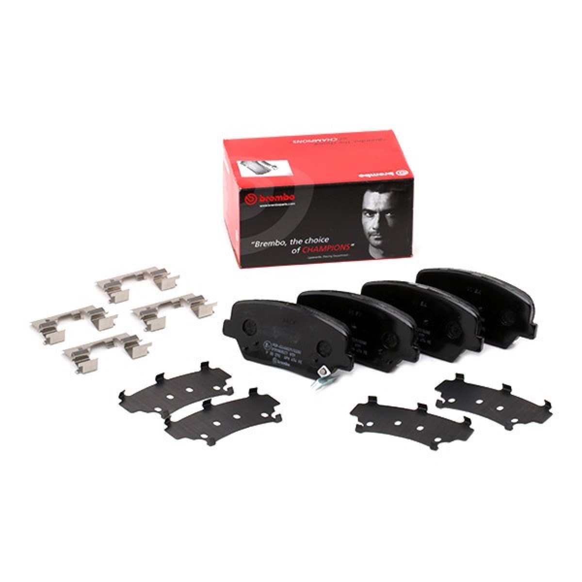 Brembo Prime P 30 070 Brake Pad Set — 133mm
