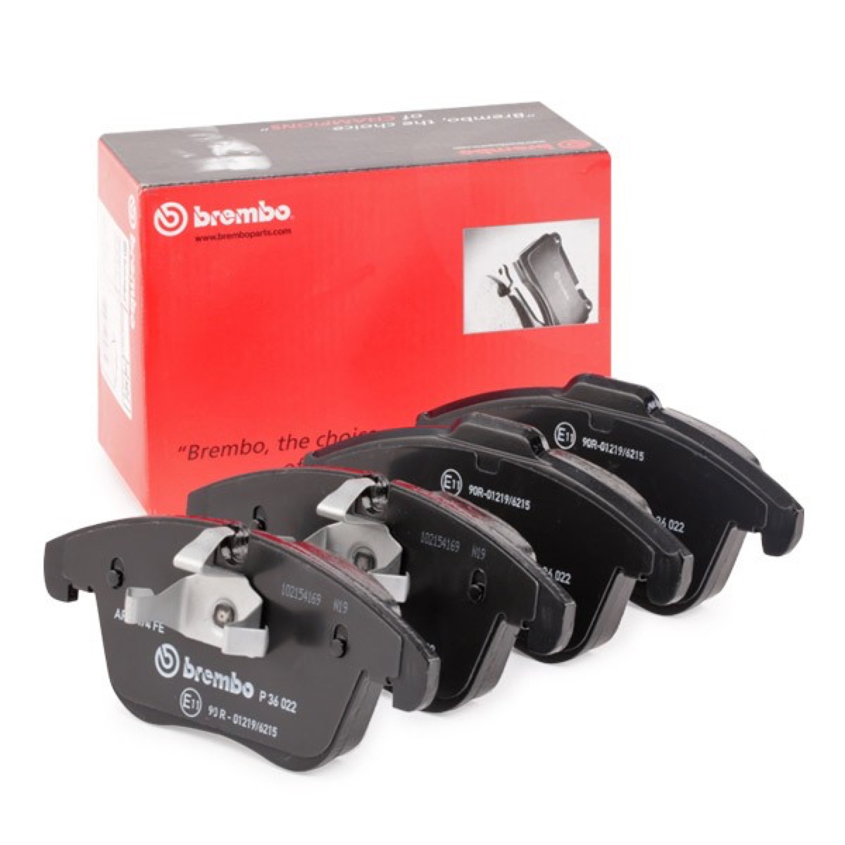 Brembo Prime P 36 022 Brake Pad Set — Front 156mm