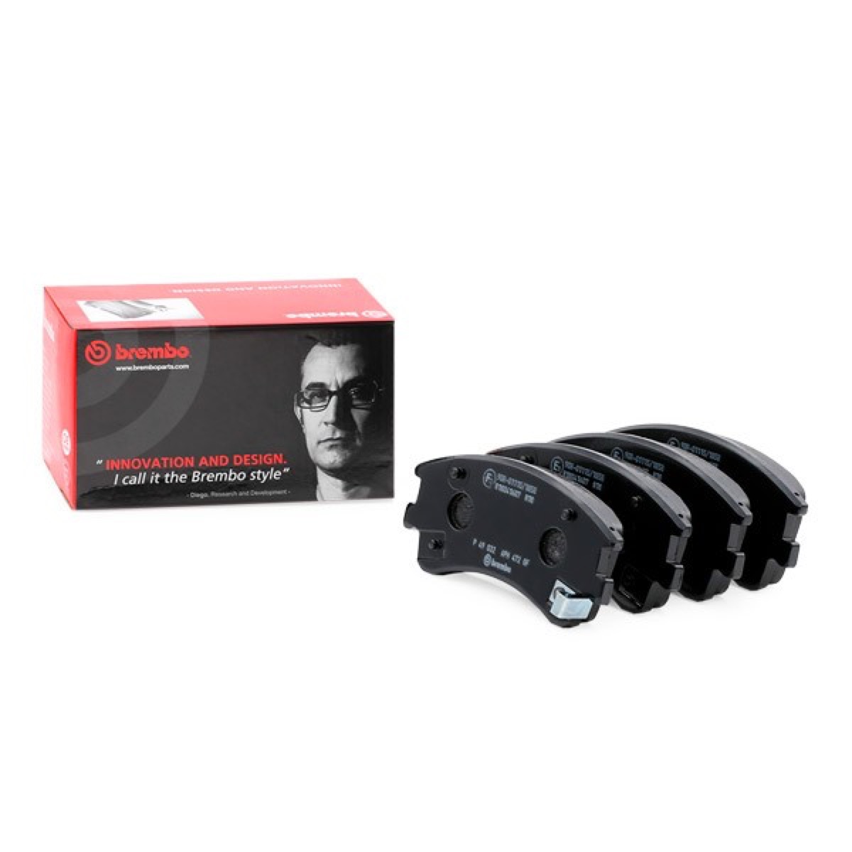 Brembo Prime P 49 032 Brake Pad Set — 132mm