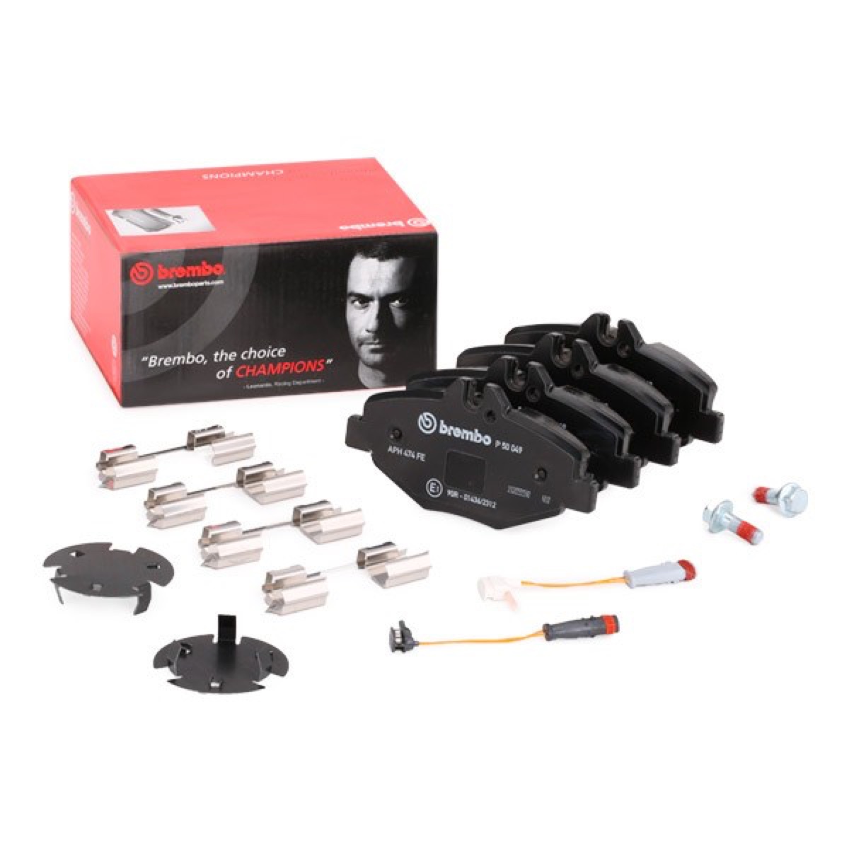 Brembo Prime P 50 049 Brake Pad Set — Front 137mm