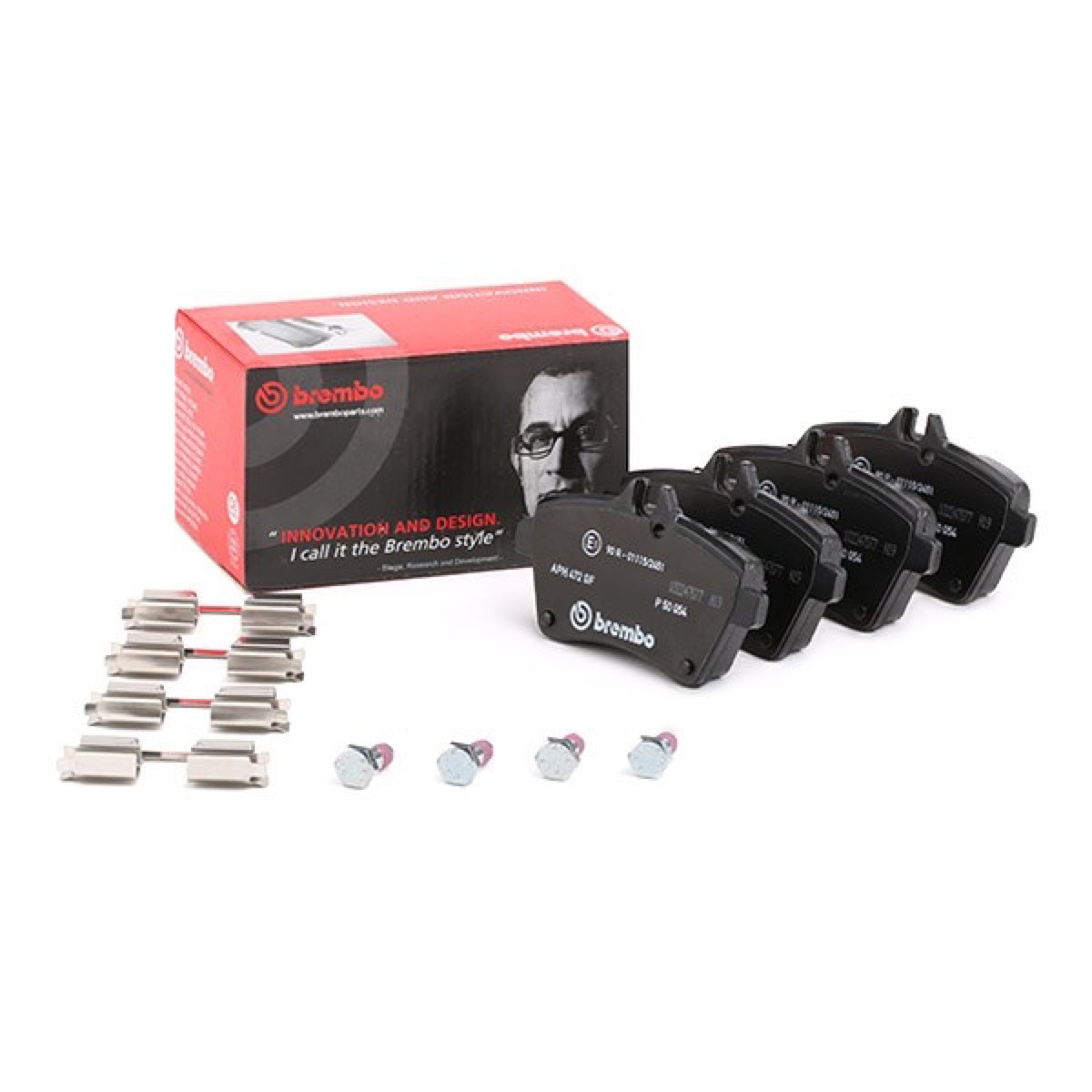 Brembo Prime P 50 054 Brake Pad Set — Front 116mm