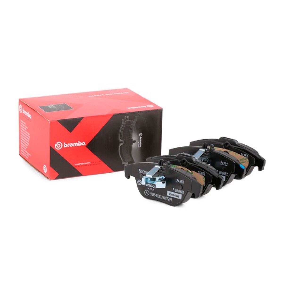 Brembo Xtra P 50 068X Brake Pad Set — Rear 123mm