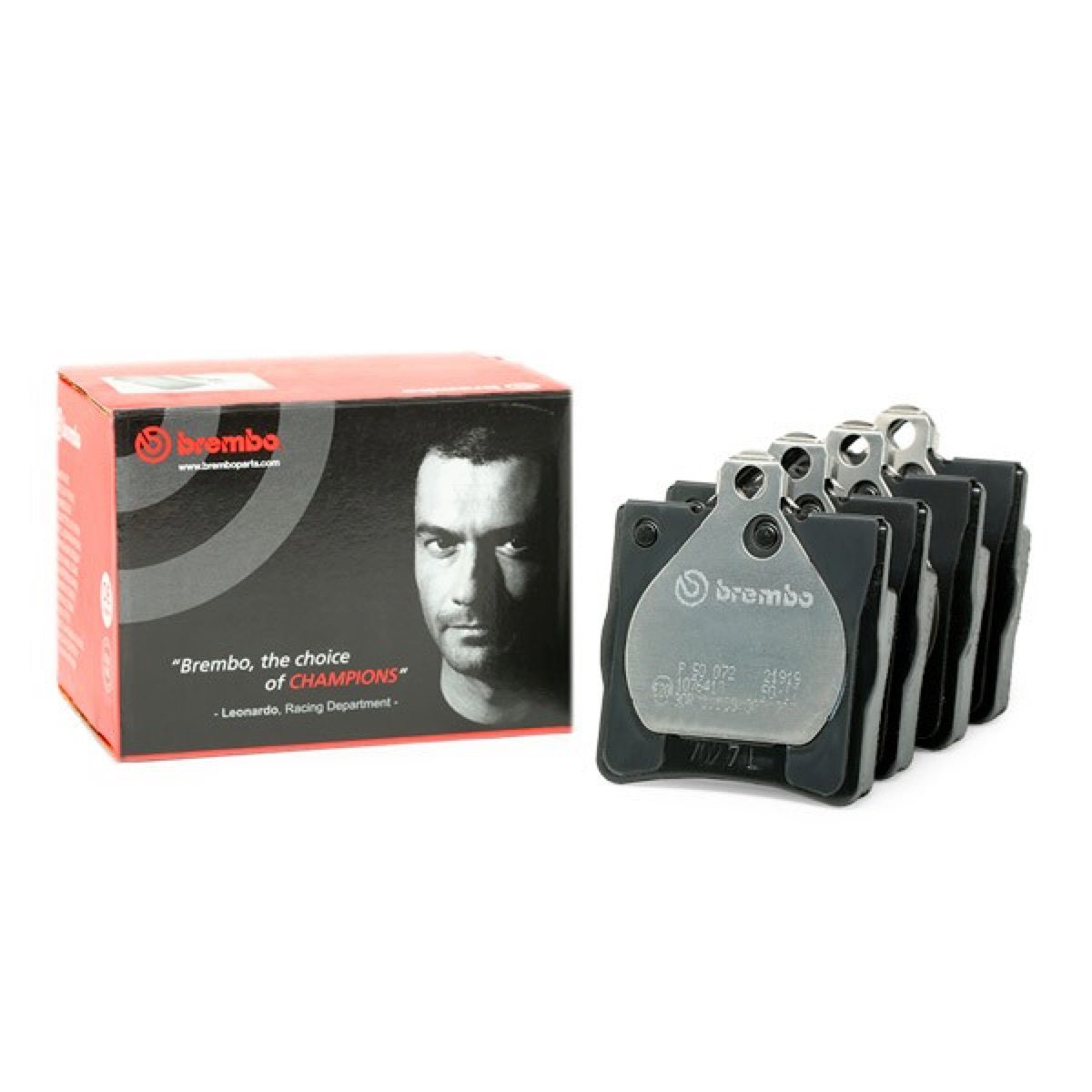 Brembo Prime P 50 072 Brake Pad Set — Rear 64mm