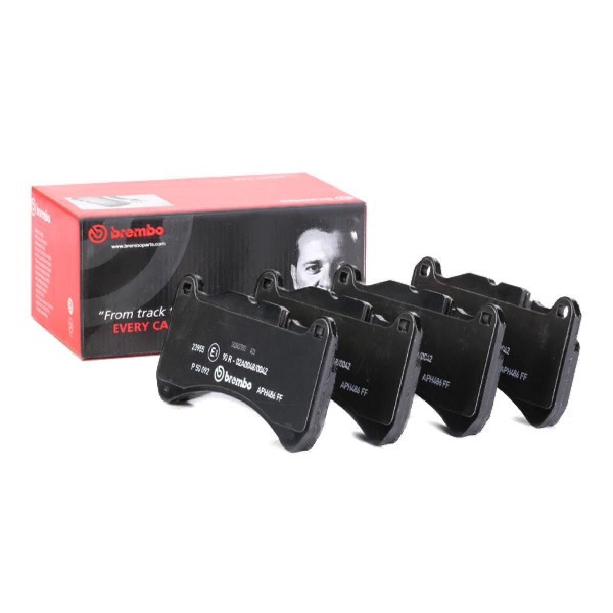 Brembo Prime P 50 092 Brake Pad Set — 165mm