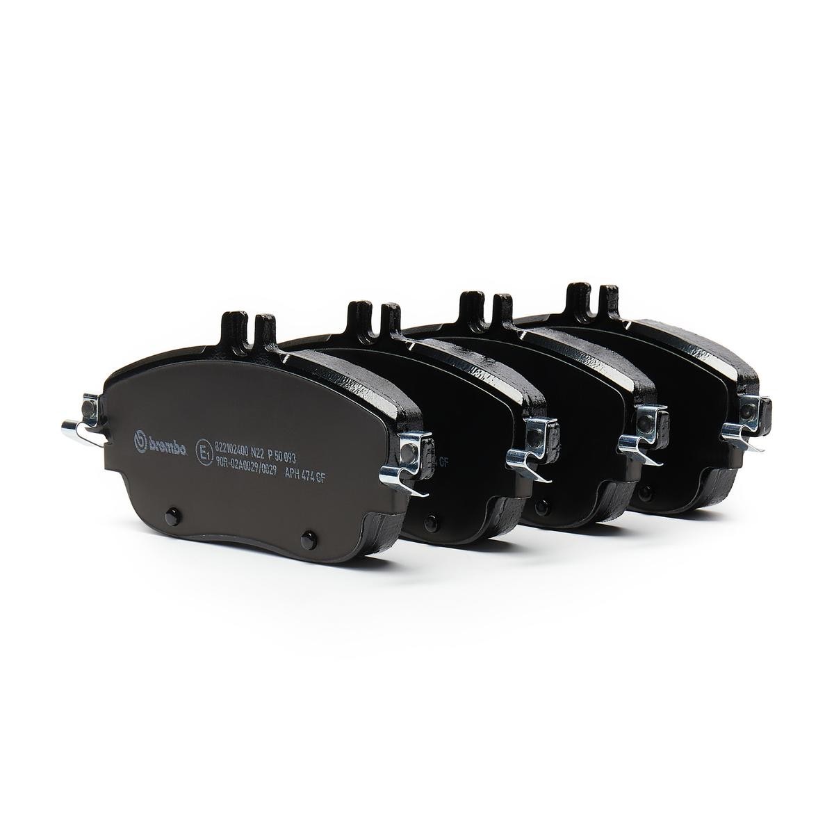 Brembo Prime P 50 093 Brake Pad Set — Front 144mm