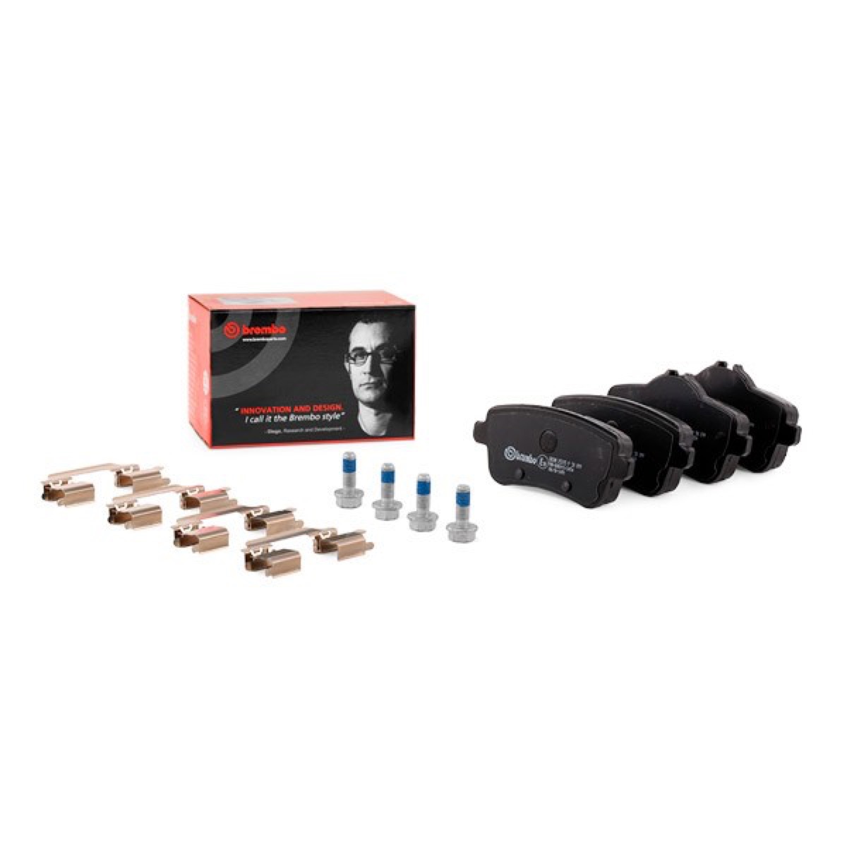 Brembo Prime P 50 099 Brake Pad Set — Rear 116mm