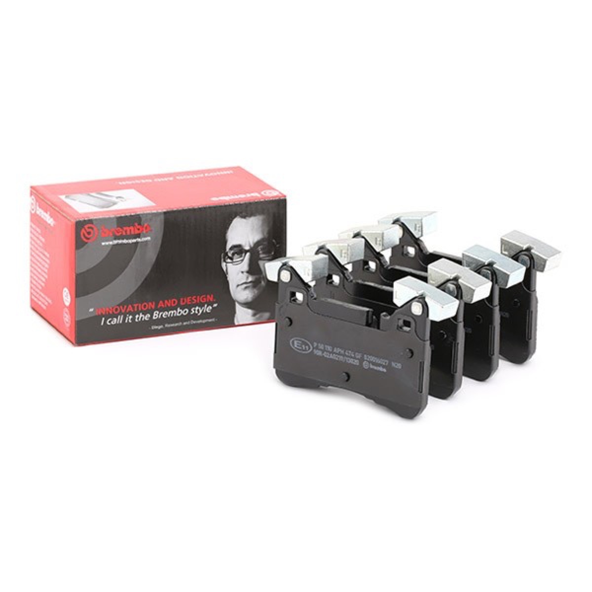 Brembo Prime P 50 110 Brake Pad Set — Rear 110mm
