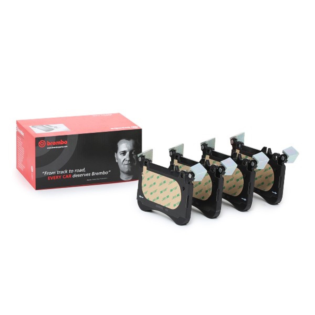 Brembo Prime P 50 121 Brake Pad Set — Front 154mm