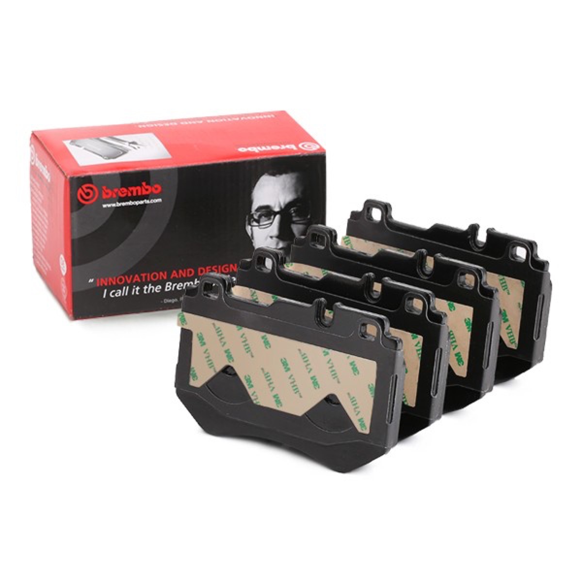 Brembo Prime P 50 123 Brake Pad Set — Front 130mm