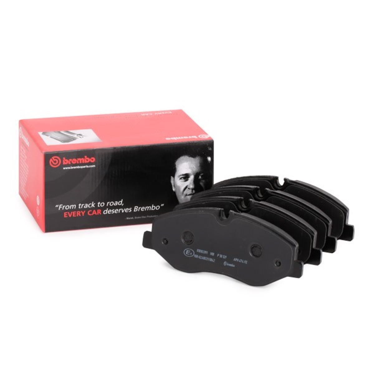 Brembo Prime P 50 129 Brake Pad Set — Front 184mm