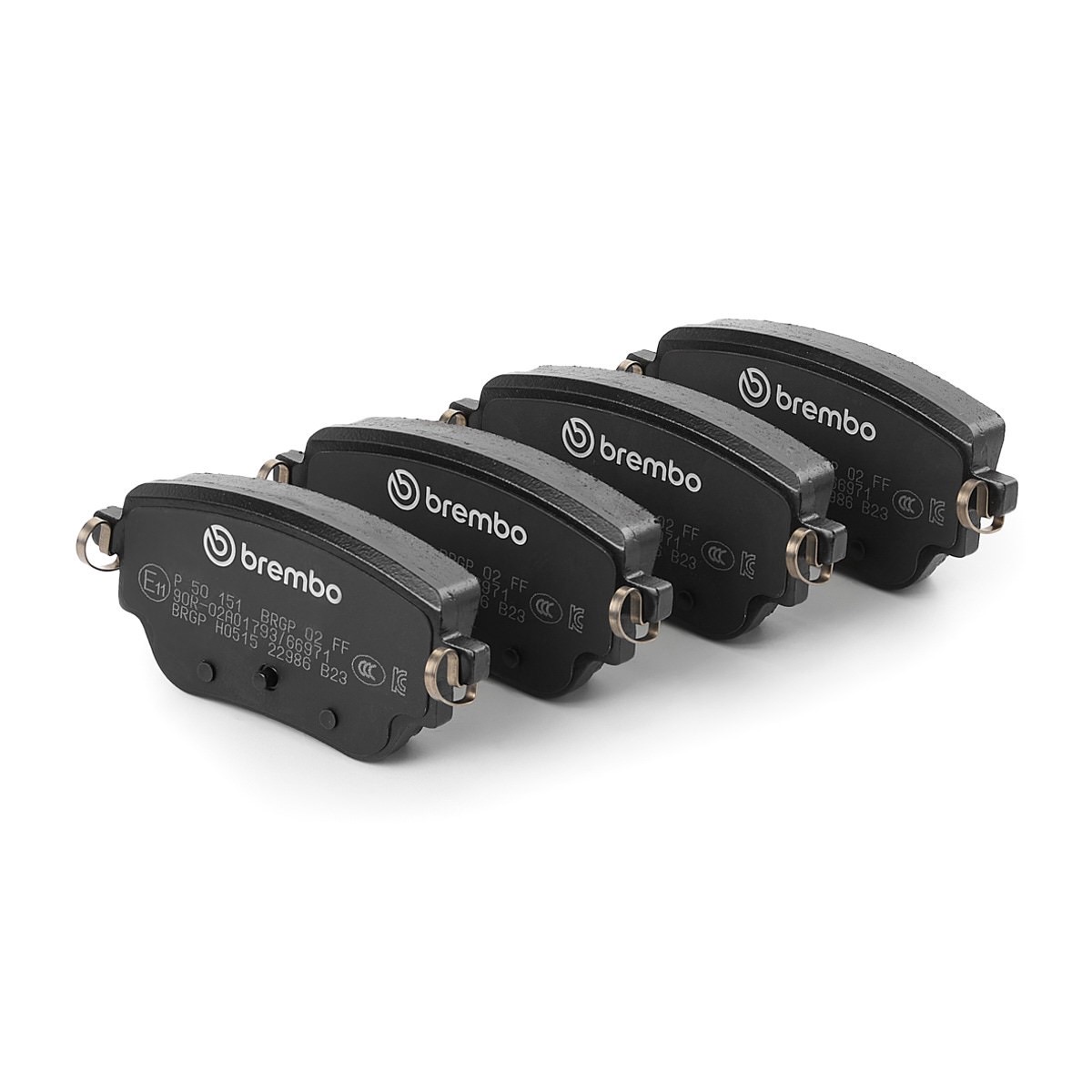 Brembo Prime P 50 151 Brake Pad Set — Rear 106mm
