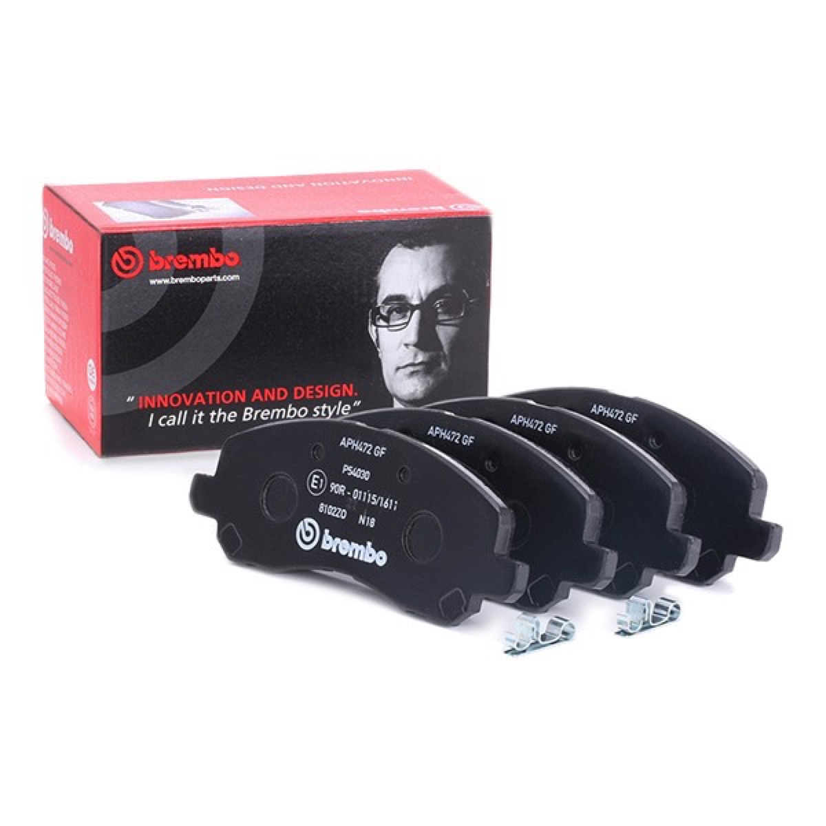 Brembo Prime P 54 030 Brake Pad Set — Front 145mm