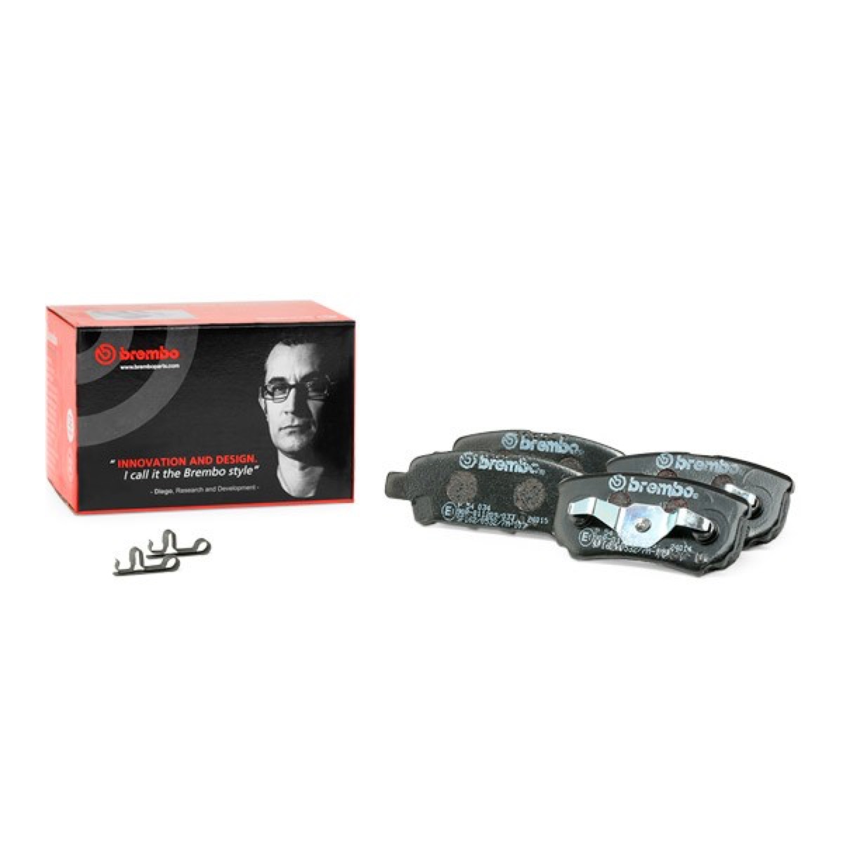 Brembo Prime P 54 034 Brake Pad Set — Rear
