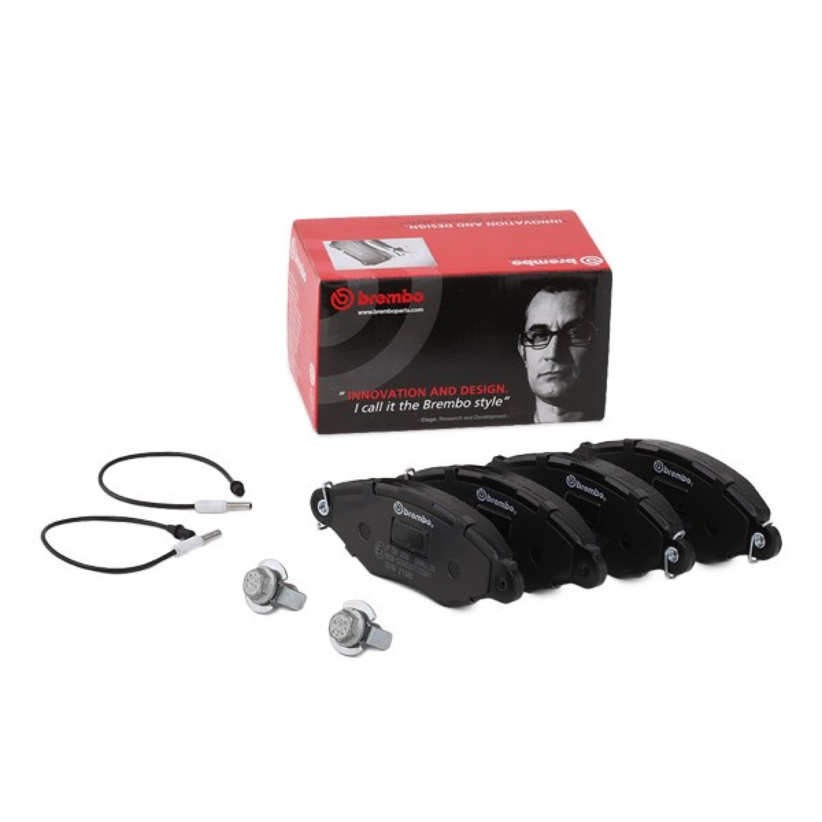 Brembo Prime P 56 038 Brake Pad Set — 131mm