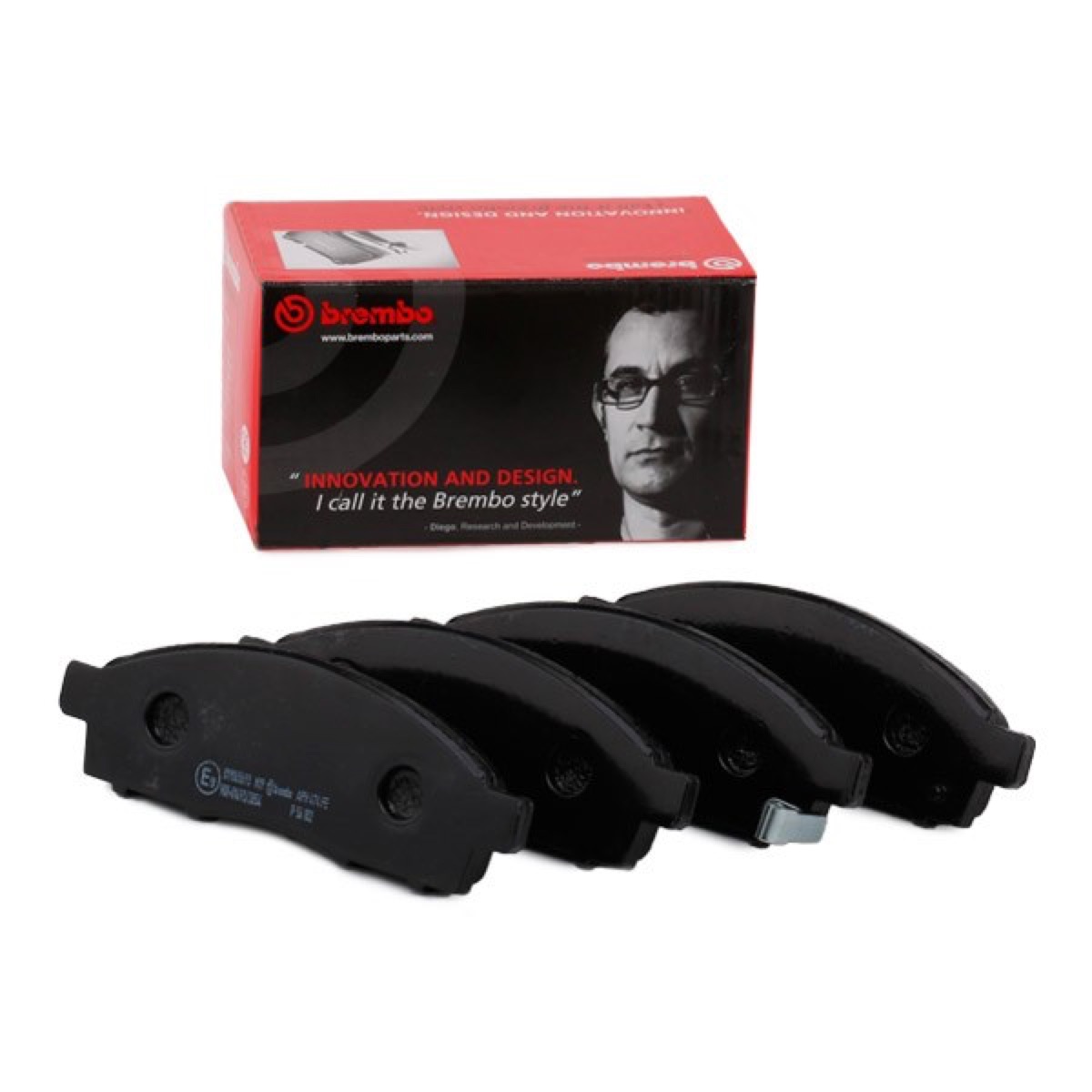 Brembo Prime P 56 102 Brake Pad Set — 155mm