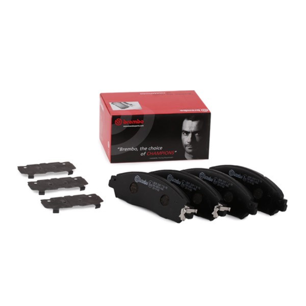 Brembo Prime P 56 118 Brake Pad Set — Front 166mm