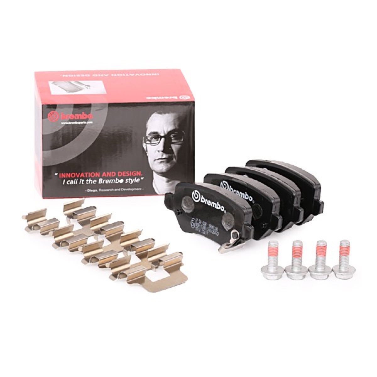Brembo Prime P 59 038 Brake Pad Set — Rear 96mm