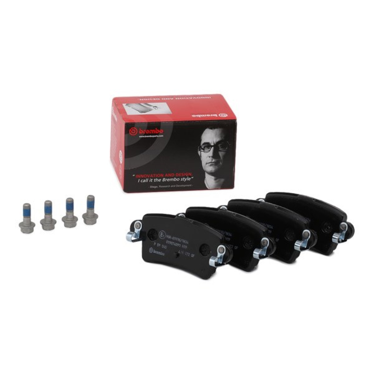 Brembo Prime P 59 040 Brake Pad Set — 116mm