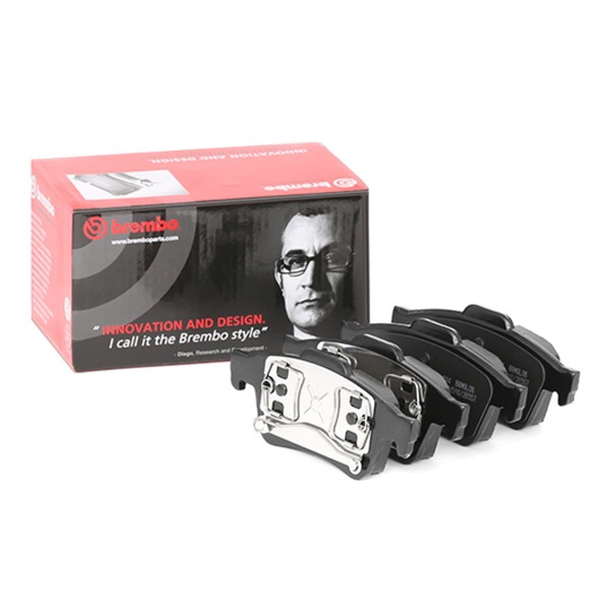 Brembo Prime P 59 044 Brake Pad Set — 123mm