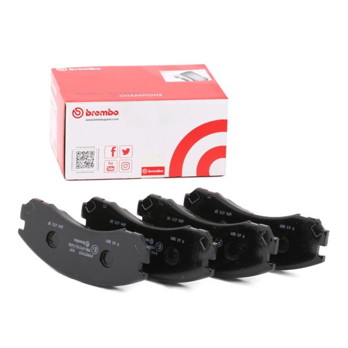 Brembo Prime P 61 089 Brake Pad Set — 150mm