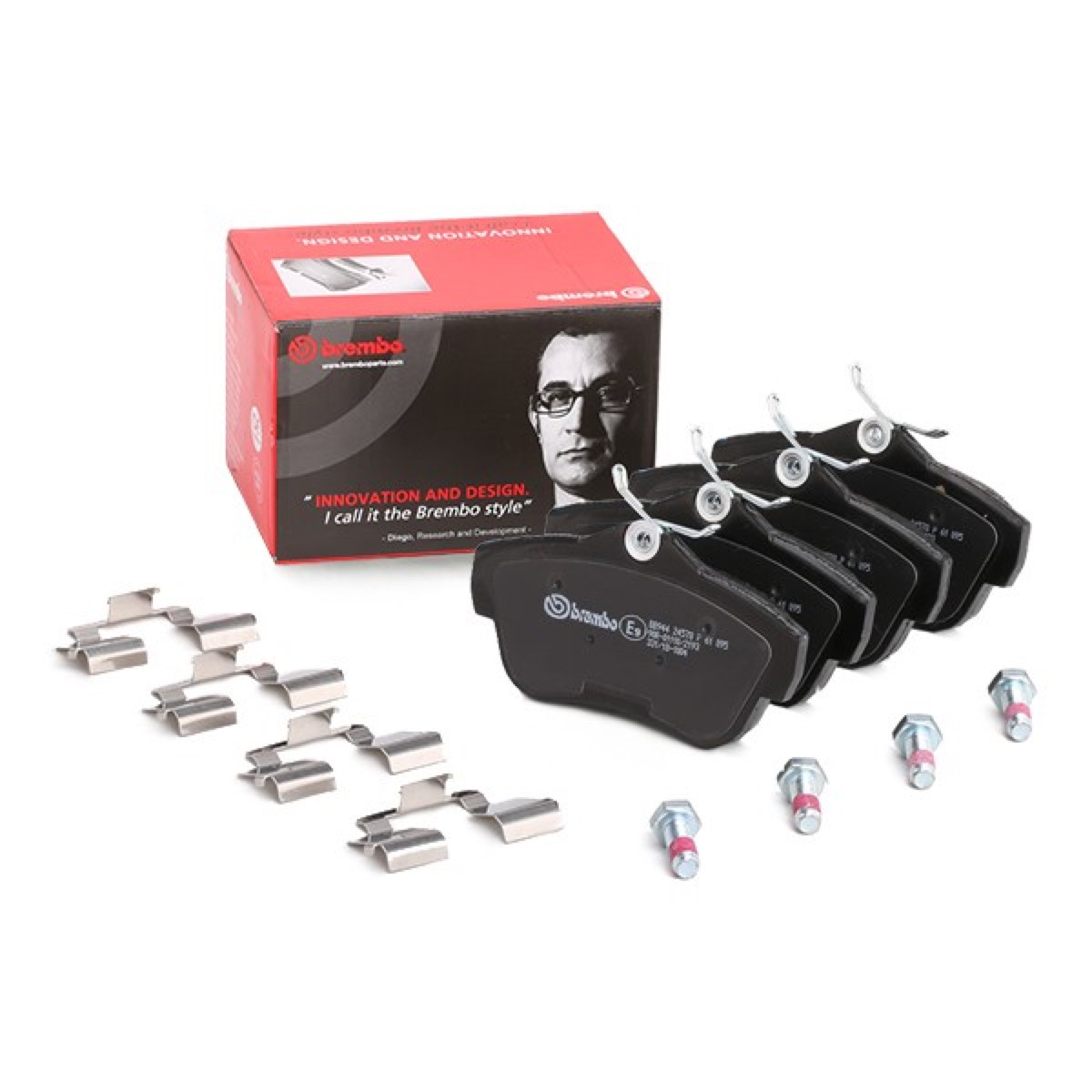Brembo Prime P 61 095 Brake Pad Set — 114mm