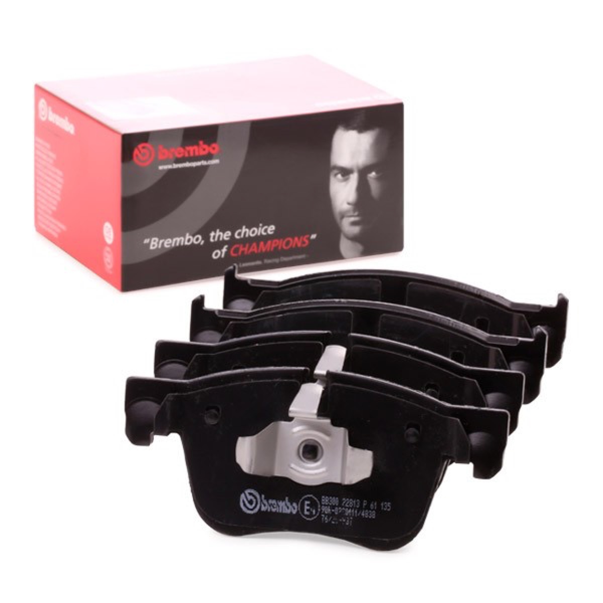 Brembo Prime P 61 135 Brake Pad Set — Front 155mm