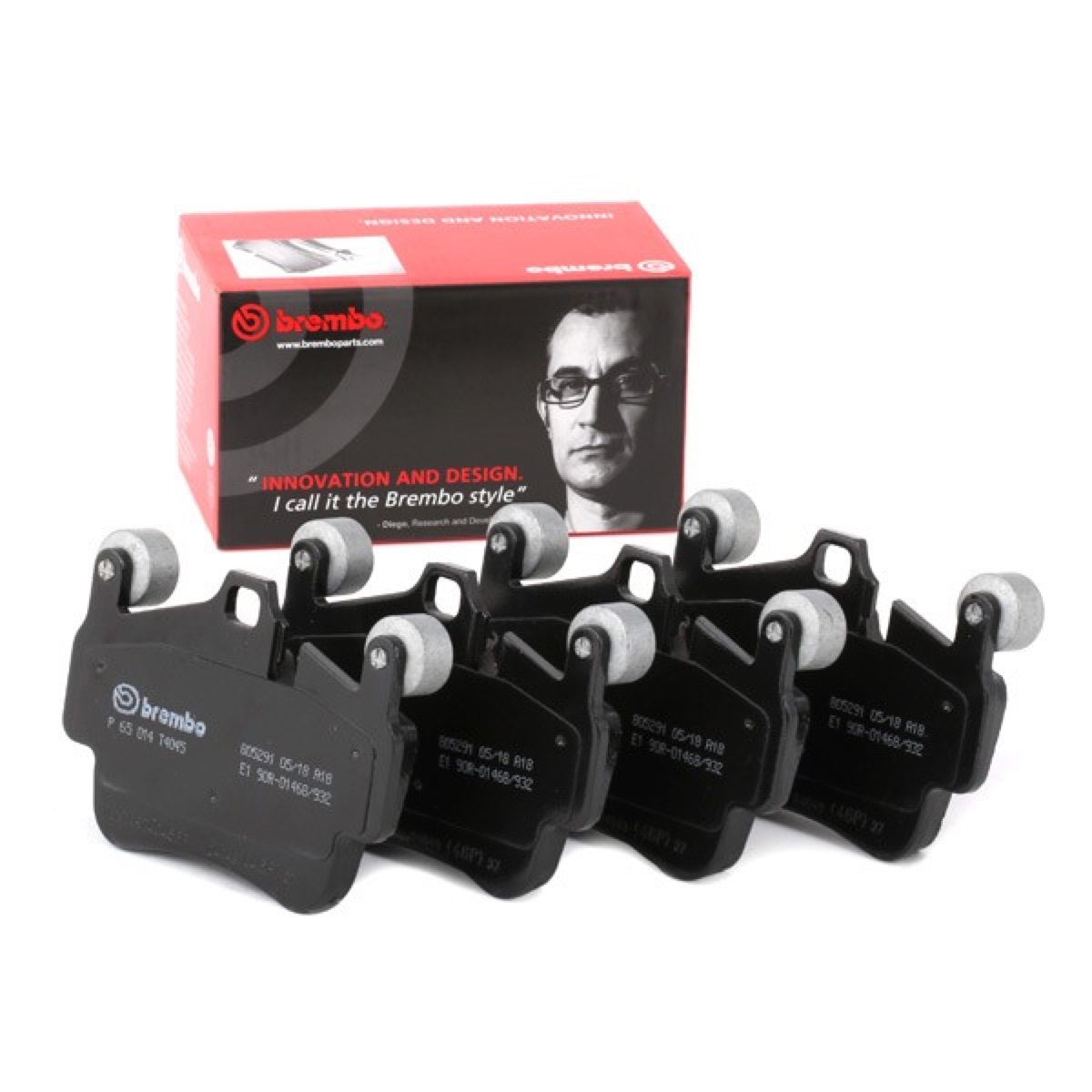 Brembo Prime P 65 014 Brake Pad Set — Front 121mm