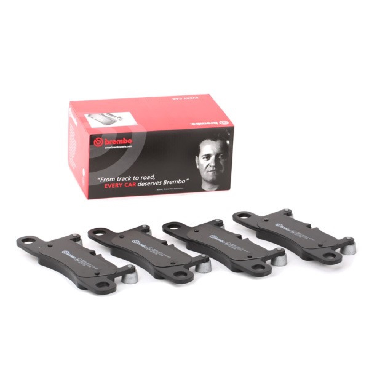 Brembo Prime P 65 027 Brake Pad Set — Rear 188mm